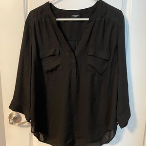Torrid black blouse